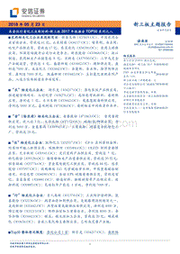 新三板2017年报掘金TOP30系列之八：衣食住行看化工及新材料.pdf