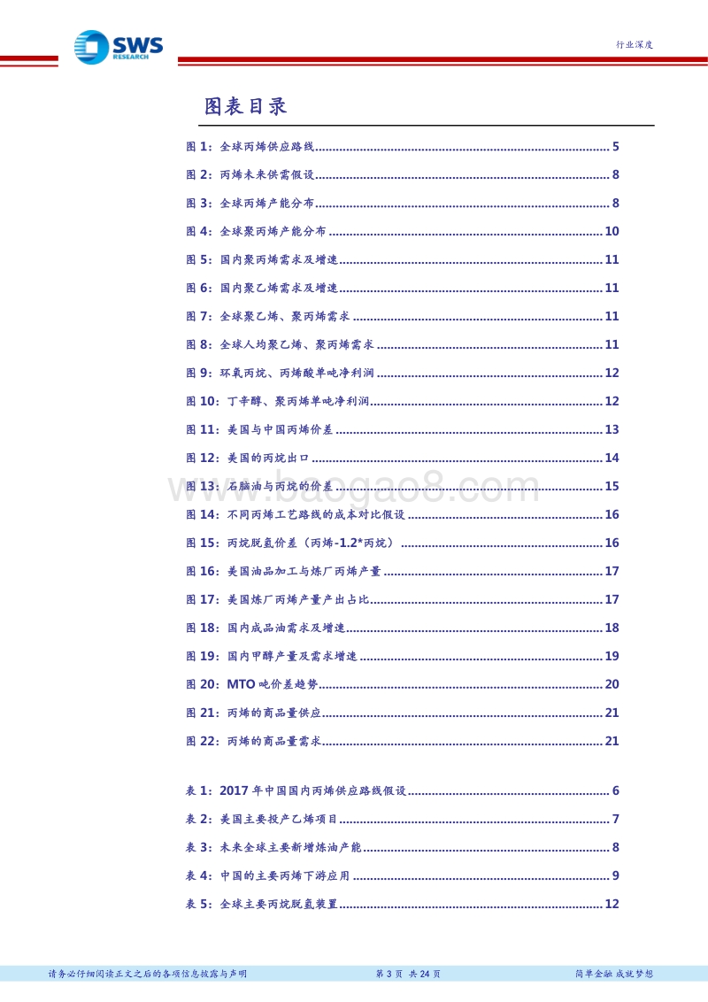 丙烯行业深度报告：丙烯景气有望好转，看好丙烷脱氢产业链.pdf_第3页