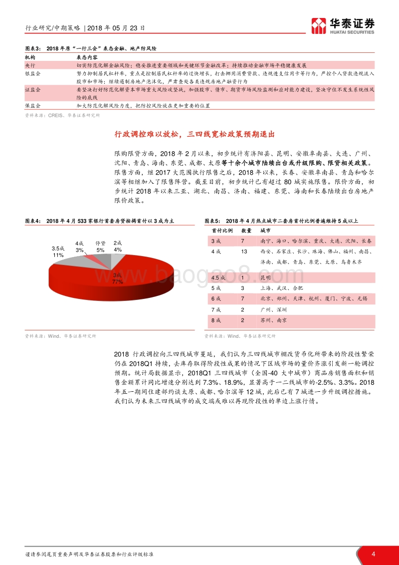 房地产行业2018年中期策略报告：存量博弈，资源为王.pdf_第4页