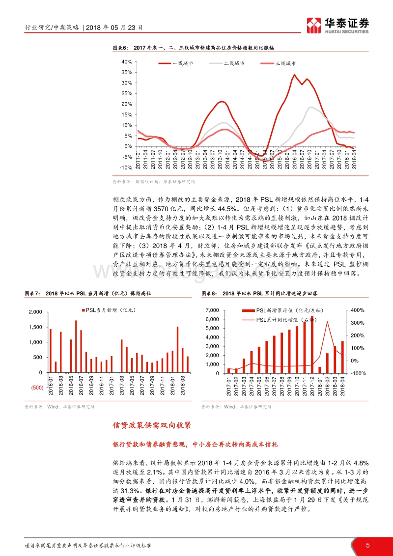 房地产行业2018年中期策略报告：存量博弈，资源为王.pdf_第5页