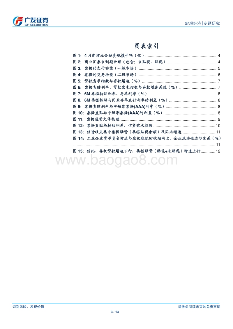 宏观经济专题研究：管中窥豹，从票据融资看微观信用市场.pdf_第3页