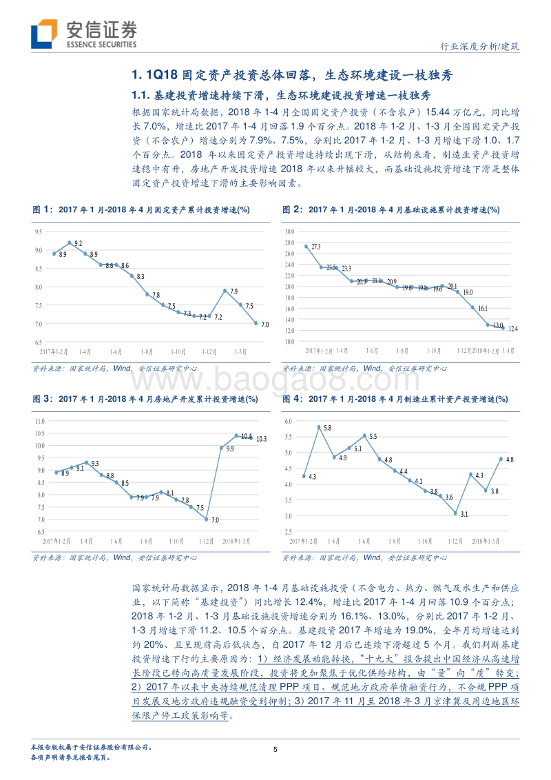 建筑行业2018年中期投资策略：期待行业边际改善，重点把握个股机会.pdf_第5页