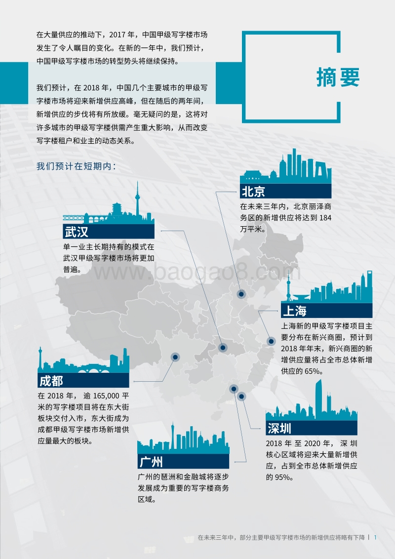2018年中国甲级写字楼市场租户研究报告.pdf_第3页