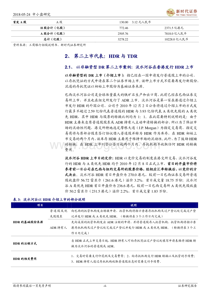 CDR系列八：双重上市、第二上市与分拆上市案例定价探讨.pdf_第4页