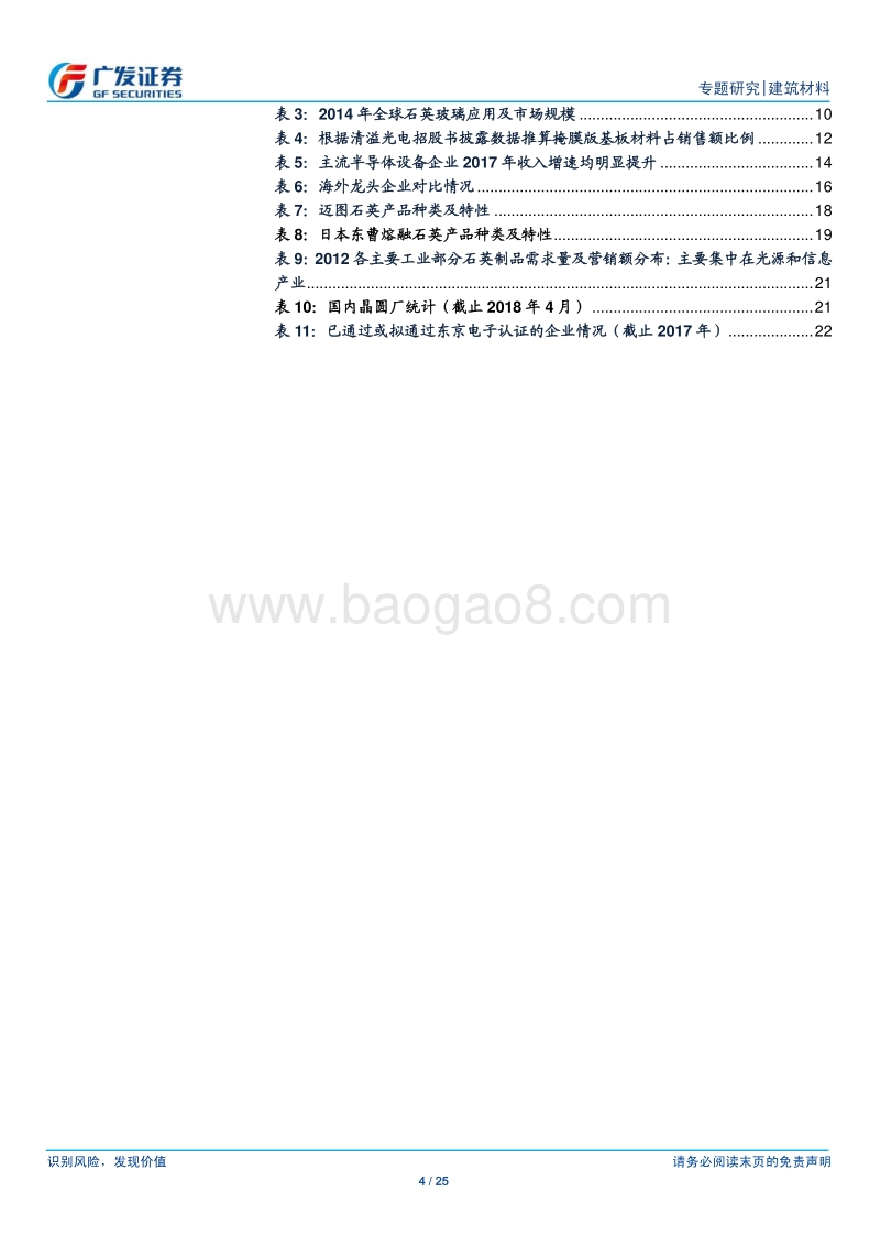 石英专题系列报告之一：值得重视的半导体辅材，高景气下迎来国产替代加速.pdf_第4页