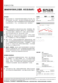 石油化工行业深度报告：高油价时代的化工投资，关注五朵金花！.pdf