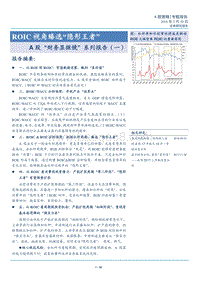 A股ROIC视角臻选分析报告.pdf