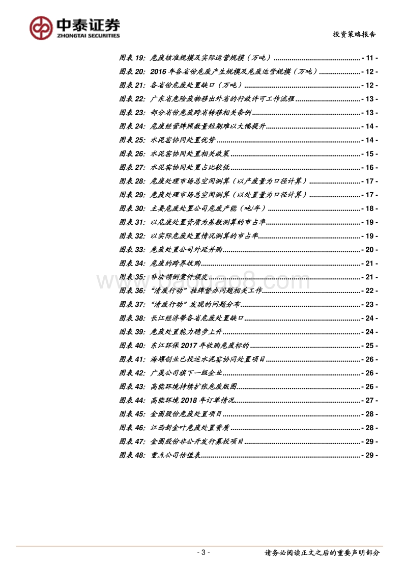 环保行业2018年中期策略：清废督查惊雷下，危废处置波澜起.pdf_第3页