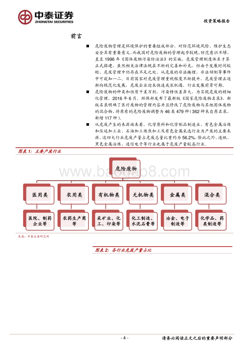 环保行业2018年中期策略：清废督查惊雷下，危废处置波澜起.pdf_第4页