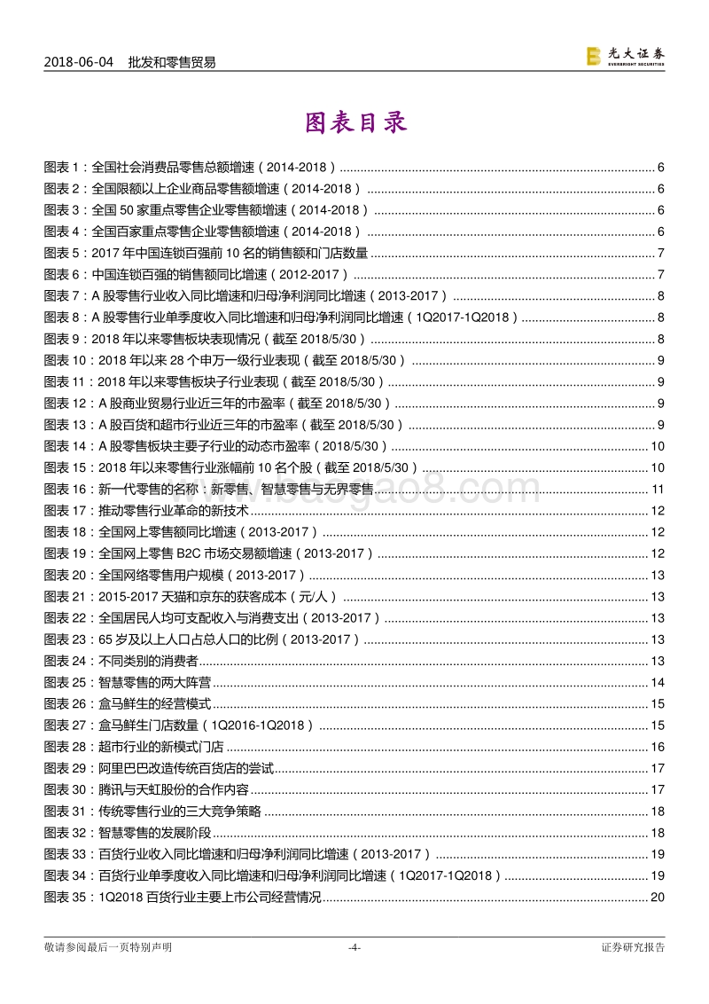 零售行业2018年下半年投资策略：科技创新助力行业革命，可选复苏利好百货珠宝.pdf_第4页