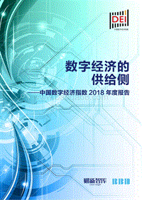 中国数字经济指数2018年度报告：数字经济的供给侧.pdf
