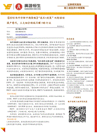 2018体外诊断中期策略：“技术+政策”双轮驱动国产替代，三大细分领域闪耀IVD行业.pdf