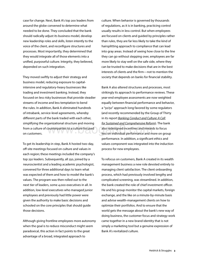 员工绩效的提升与文化变革：来自银行业的启示（英文版）.pdf_第3页