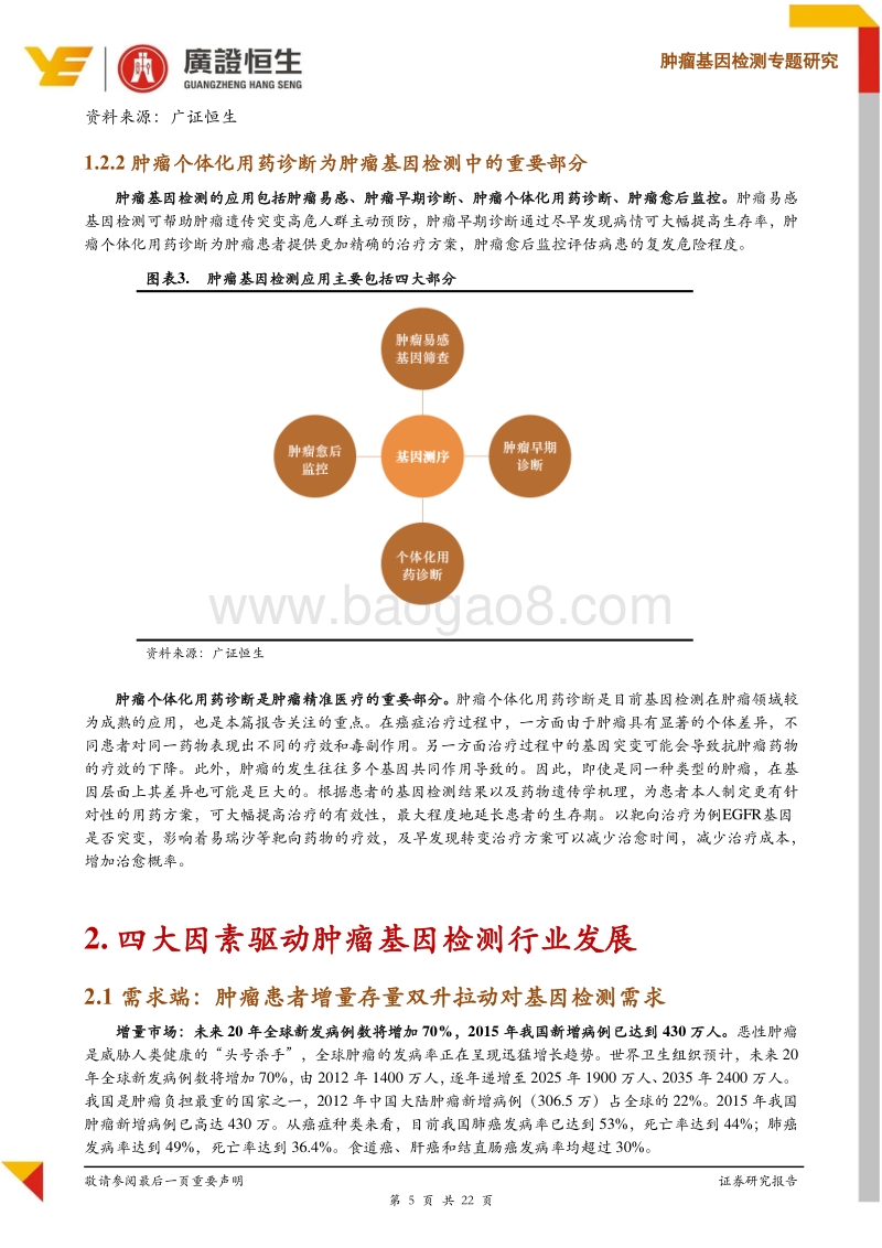 肿瘤基因检测专题研究：在个体化用药基因诊断大时代下论英雄.pdf_第5页