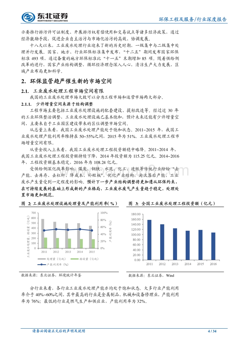 公用事业行业深度报告：提标预期临近，工业水处理市场有望再度开启.pdf_第4页
