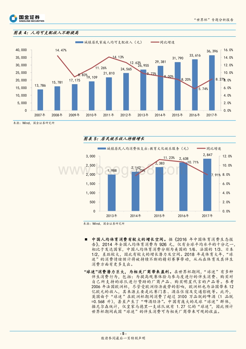 “世界杯”专题分析报告：2018世界杯热浪来袭，三大主线迎“升机“.pdf_第5页