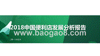 2018中国便利店发展分析报告.pptx