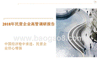 2018年民营企业高管调研报告.pptx