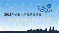 2018年农村电子化研究报告.pptx