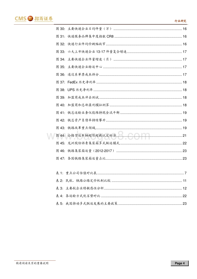 交运行业2018年中期投资策略：供改与成长共舞.pdf_第4页