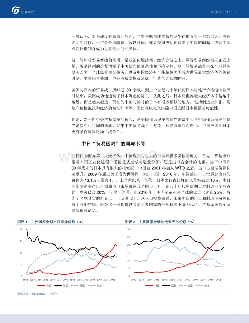 中美贸易战会让中国走上日本的老路么？.pdf_第2页