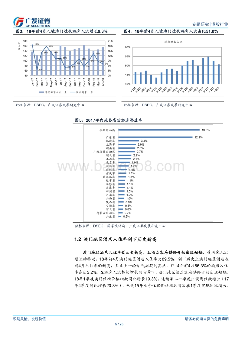 澳门博彩行业中期策略：下半年行业景气度有望进一步提升.pdf_第5页