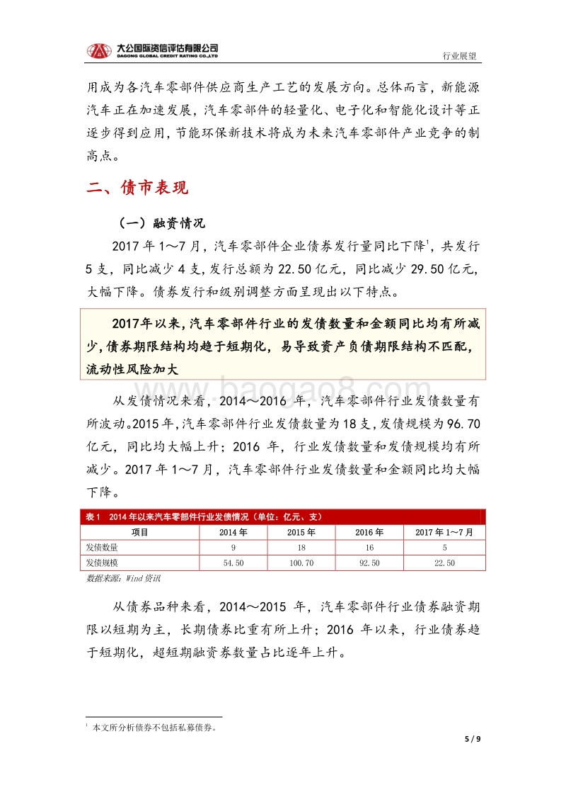 汽车零部件行业信用风险报告.pdf_第5页