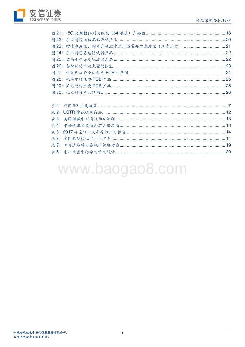 5G系列报告之五：5G东风将至，通信国产化机遇与挑战并存.pdf_第4页