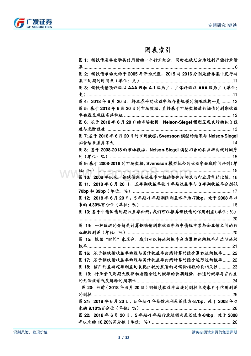 钢铁债估值与信用风险特征：以周期研究之尺丈量风险溢价，关注盈利韧性重新定价与期限利差修复下的投资机会.pdf_第3页