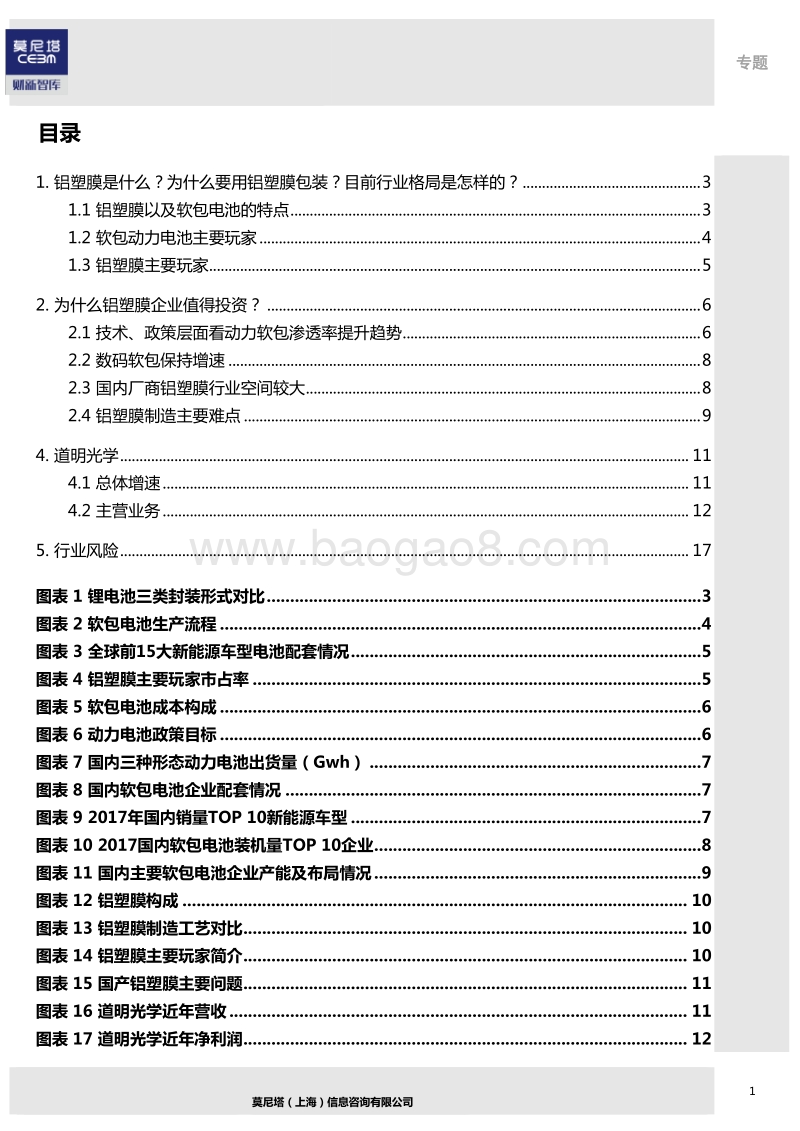 全球汽车电动化行业梳理系列（3）：铝塑膜专题.pdf_第2页
