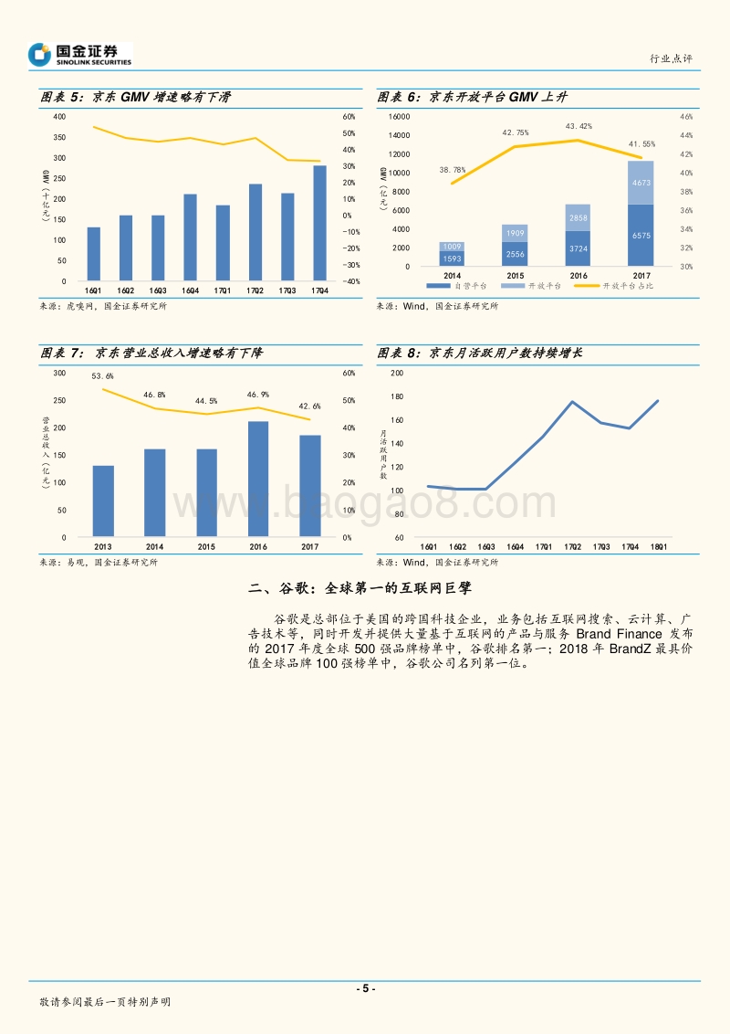 商业贸易产业行业研究：谷歌携手京东，优势互补实现战略共赢.pdf_第5页