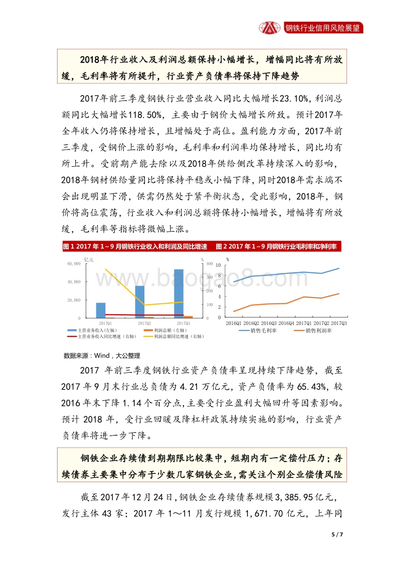 钢铁行业2018年信用风险展望.pdf_第5页