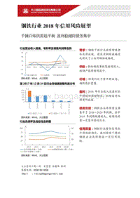 钢铁行业2018年信用风险展望.pdf