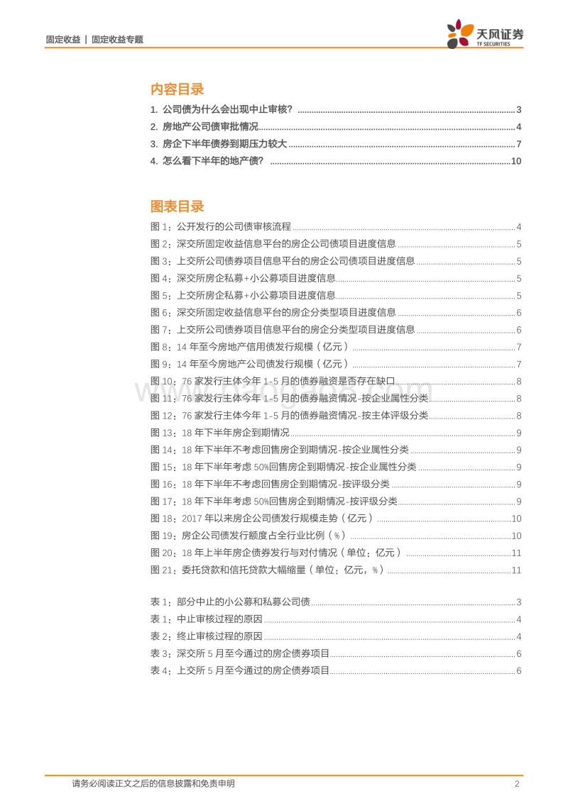 地产产业债专题研究：发债中止，房企融资压力有多大？.pdf_第2页