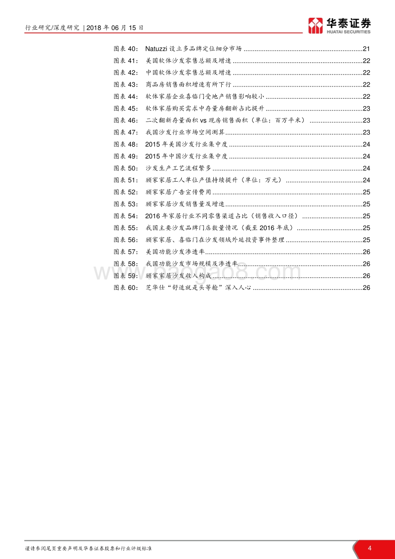 国际比较系列报告之沙发篇：竞争格局分散，品牌崛起看好龙头.pdf_第4页