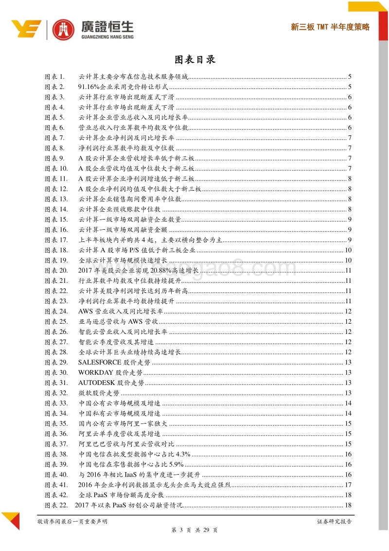 新三板TMT半年度策略：国内云计算蓄势腾飞时，关注优质赛道低估值企业.pdf_第3页