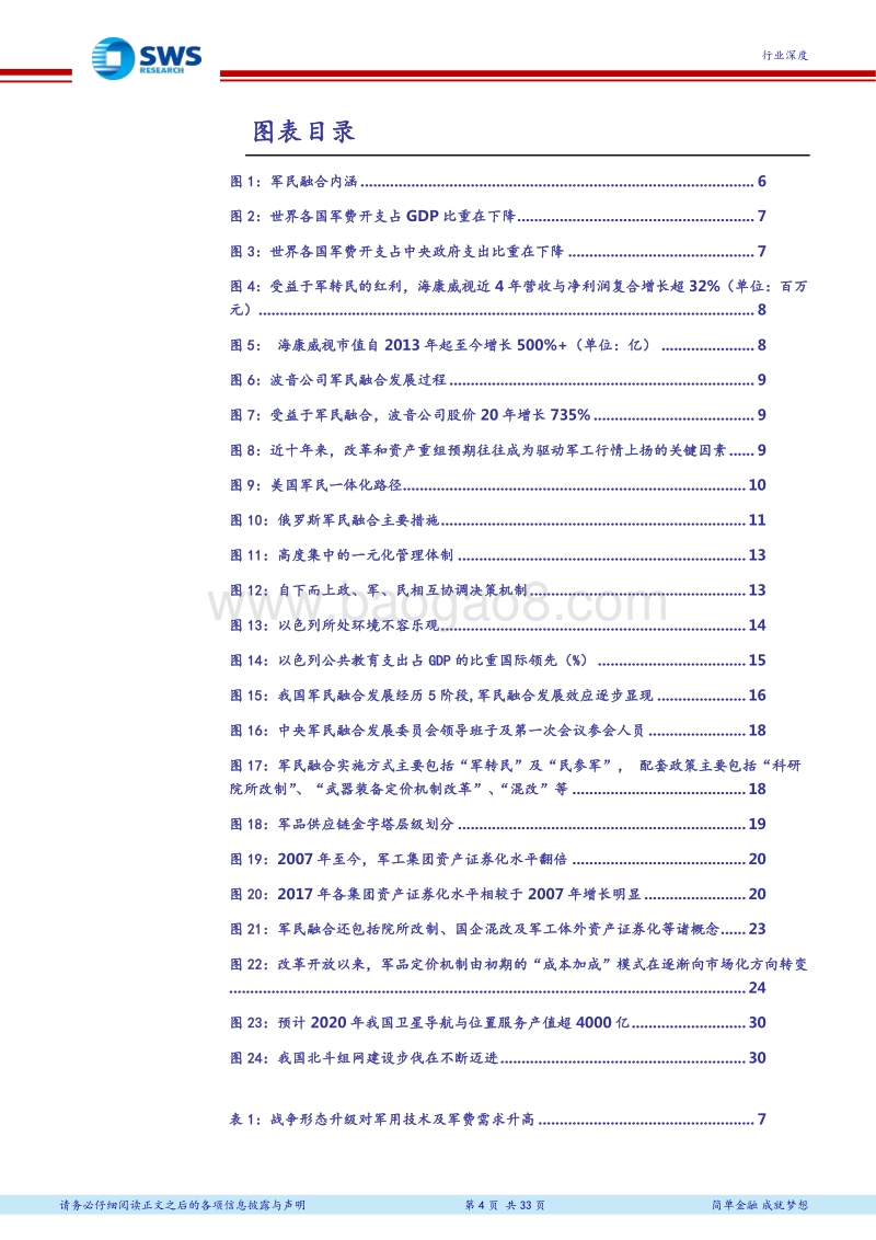 军民融合系列报告之一：乘军民融合之东风，展军工投资之蓝图.pdf_第4页