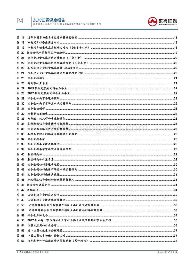 汽车行业深度报告：轻盈伴“铝”：铝合金底盘零部件主打汽车轻量化下半场.pdf_第4页