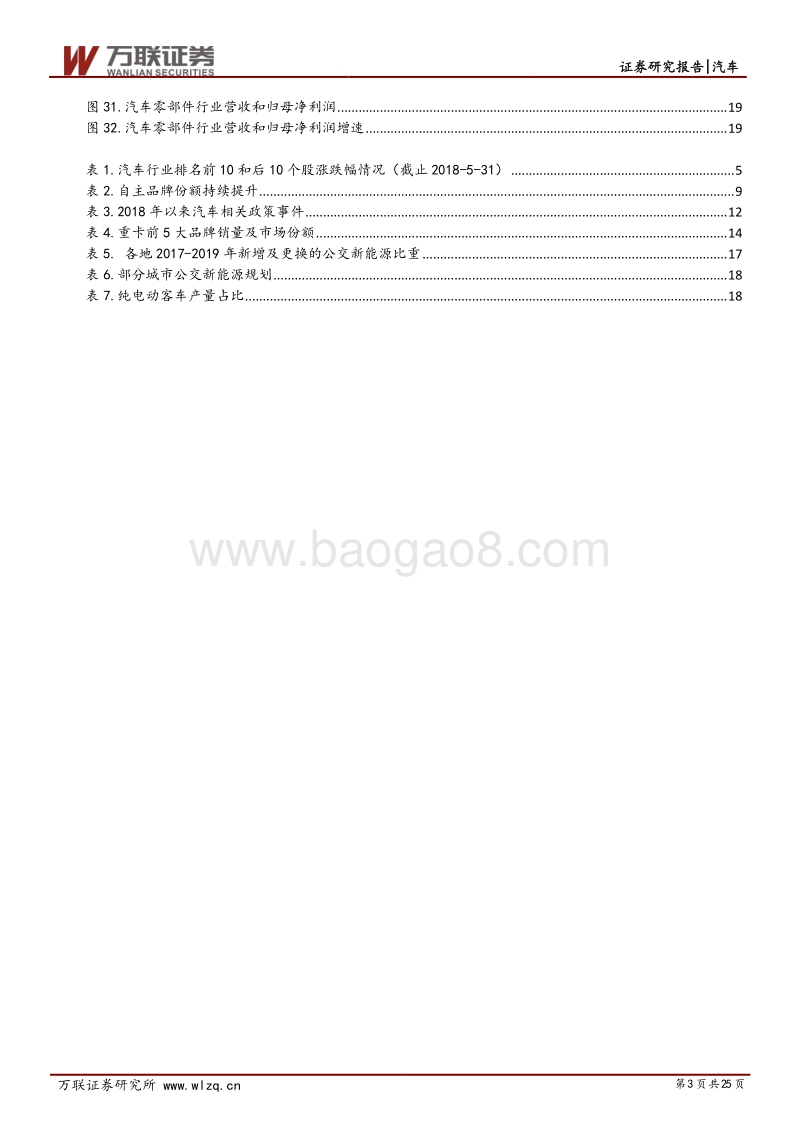 汽车行业2018年下半年投资策略报告：优选细分龙头，跟随新趋势成长.pdf_第3页