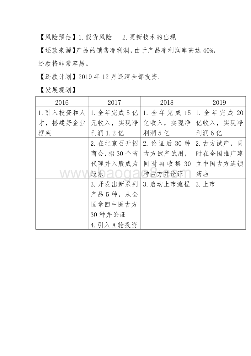 山西某某科技有限公司商业计划书.pdf_第5页