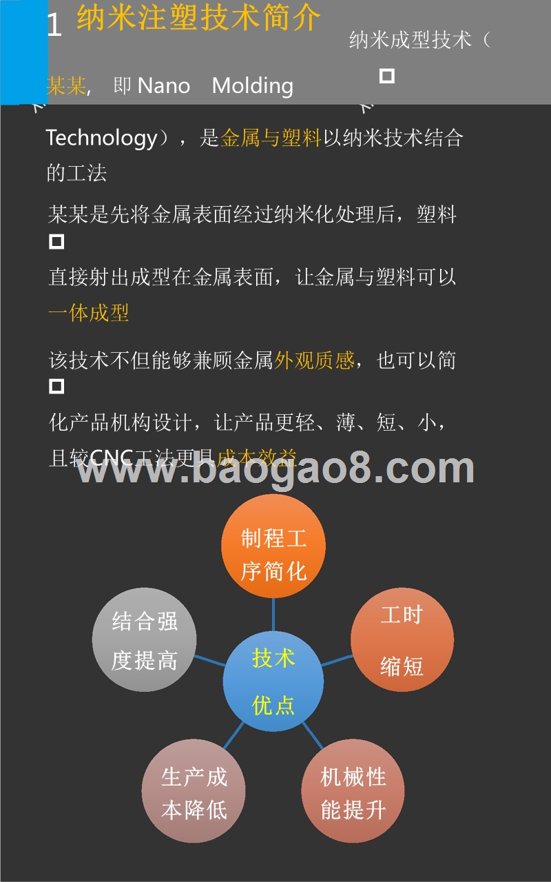 2016-2017纳米注塑技术（NMT）分析报告.pptx_第3页