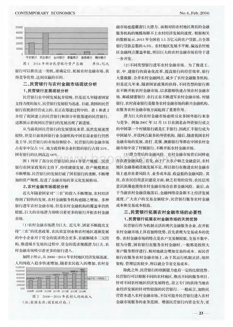 民营银行拓展农村金融市场之思路.pdf_第2页