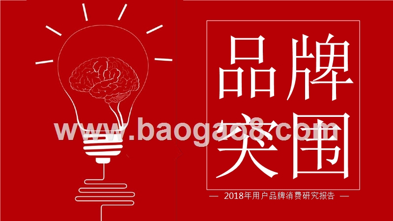 2018年用户品牌消费研究报告.pptx_第1页