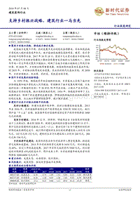 支持乡村振兴战略，建筑行业一马当先.pdf
