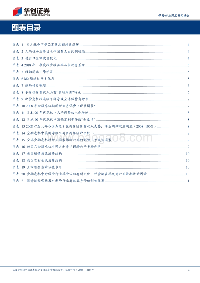 保险行业深度研究报告：保险行业的压力测试：如果危机真的来临.pdf_第3页