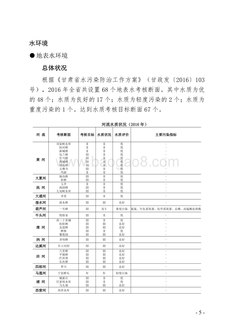 2016年甘肃省环境状况公报.pdf_第5页