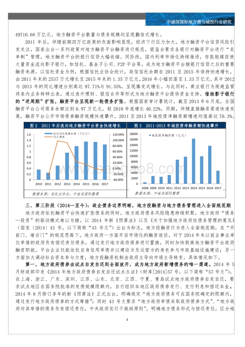 地方债与城投行业：地方投融资体制变革与地方债务的形式演变.pdf_第4页