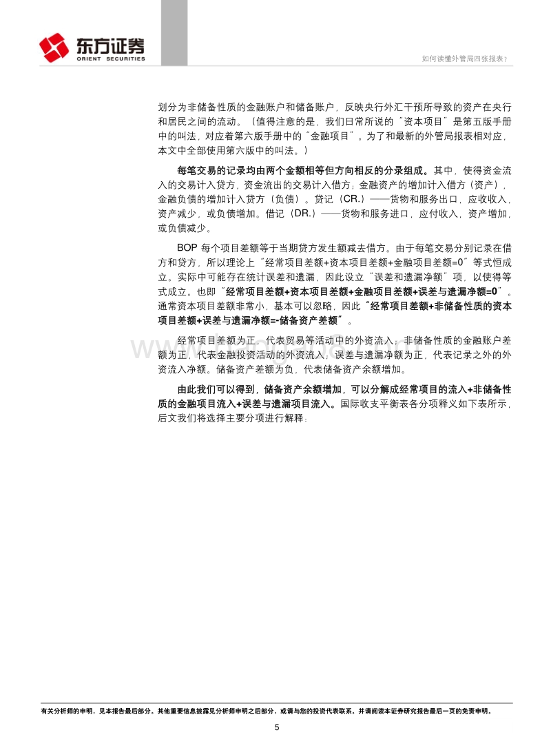 固定收益专题报告：如何读懂外管局四张报表？.pdf_第5页