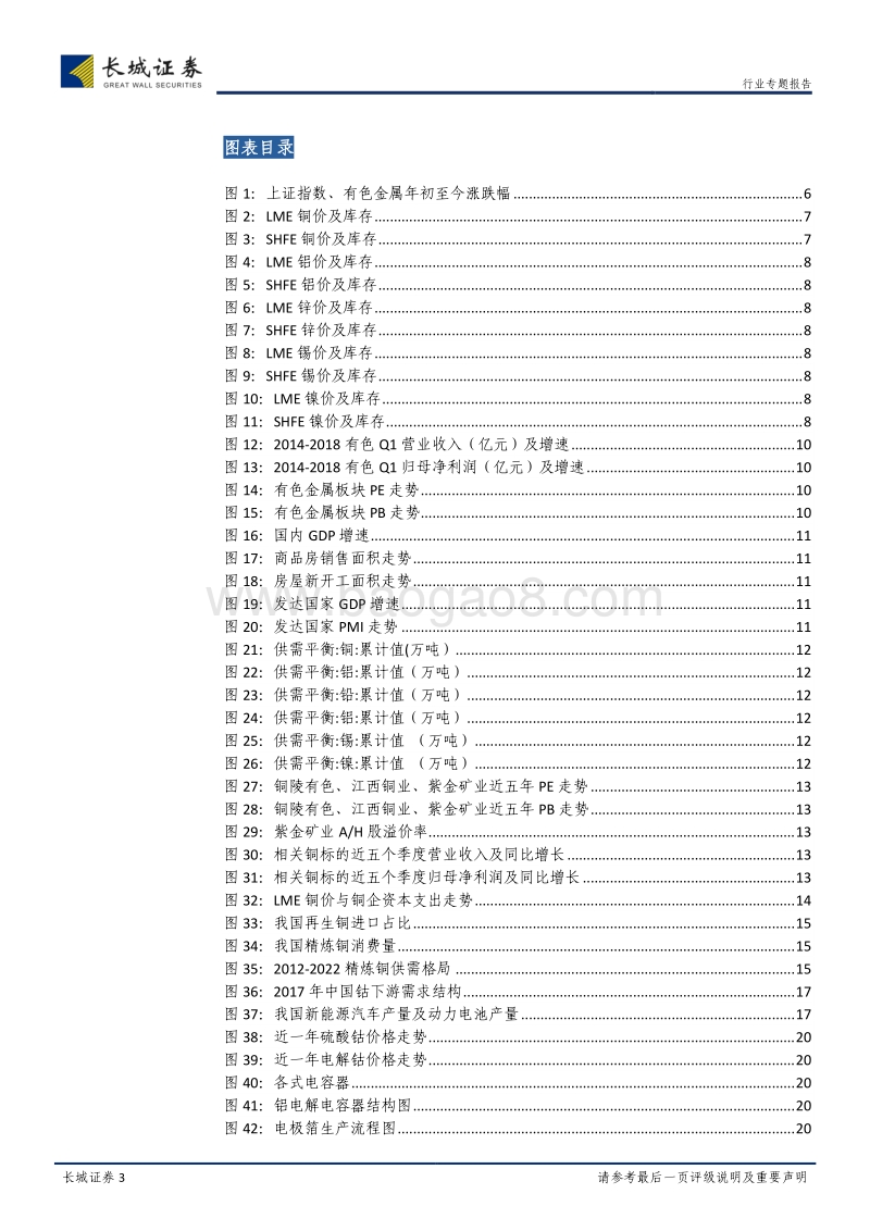 有色金属2018年中期策略报告：需求复苏有望持续，看好铜、钴及电极箔相关标的.pdf_第3页
