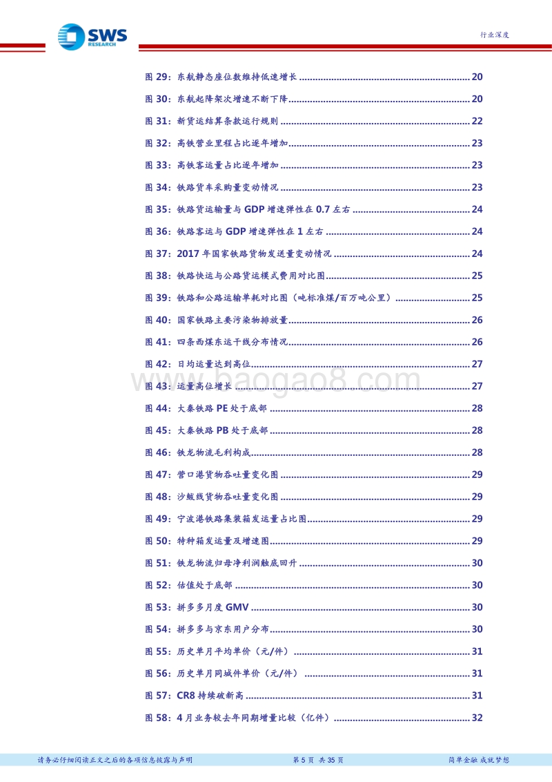 交运行业2018下半年投资策略暨中报前瞻：关注油运拐点，铁路货运繁荣发展.pdf_第5页